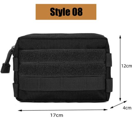 Military Tactical Bag Waist EDC Pack Molle Tools Holder Medical Bags Hunting Accessories Belt Pouch Outdoor Vest Pocket Wallet