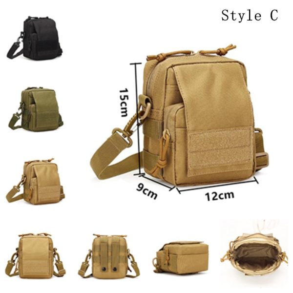 Military Tactical Drop Leg Bag Tool Fanny Thigh Pack Hunting Bag Waist Pack Motorcycle Riding Men Military Molle Waist Packs 4