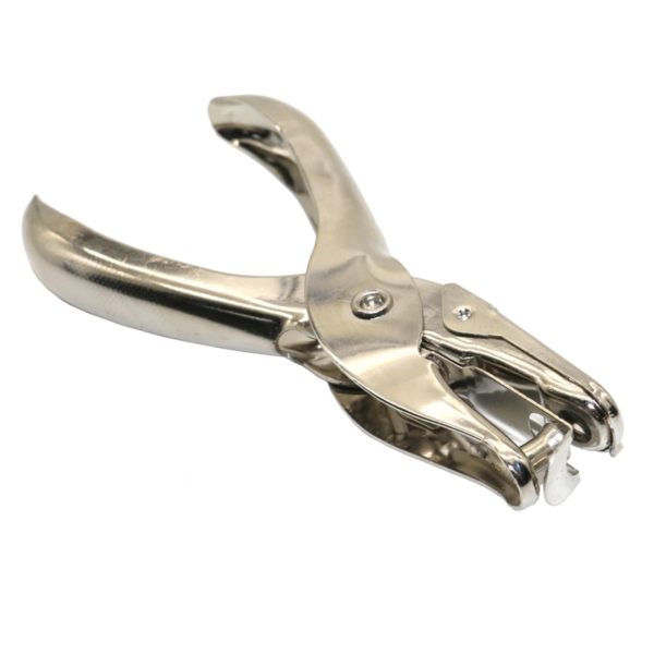 1 Pc Metal 6mm Pore Diameter Punch Pliers Single Hole Puncher Hand Paper Scrapbooking Punches 1-8 Pages Paper Hole Puncher 4
