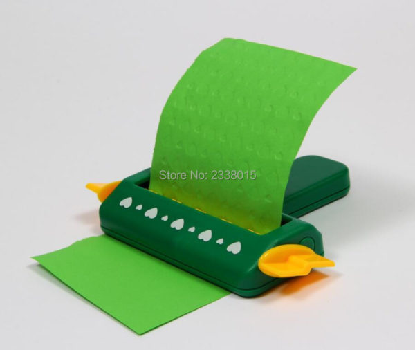 New fancy DIY Hand tool Paper Embossing Machine Craft Embosser For Paper Scrapbooking School Baby Gift YH49 6