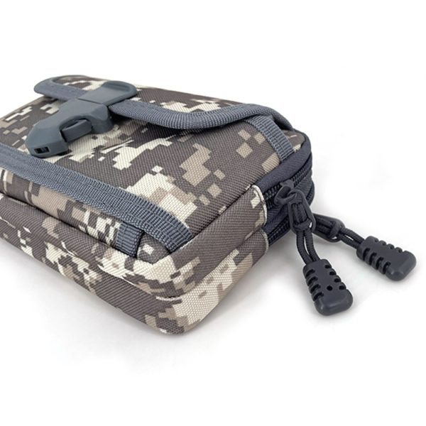 Military Camouflage Molle Pouch Tactical Belt Waist Pack Outdoor Wallet Purse Packet Utility EDC Bag for 6.5'' Phone Hunting Bag 5