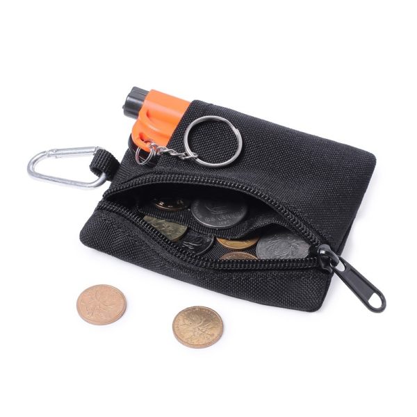Tactical Wallet EDC Molle Pouch Portable Key Card Case Outdoor Sports Coin Purse Hunting Bag Zipper Pack Multifunctional Bag 4