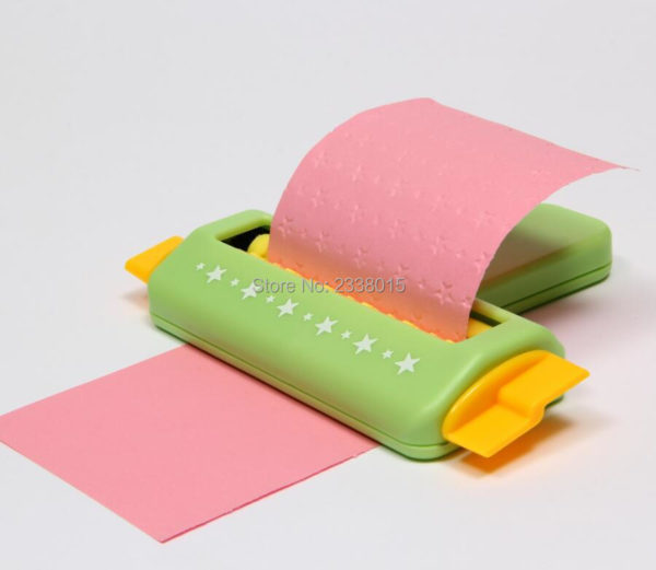 New fancy DIY Hand tool Paper Embossing Machine Craft Embosser For Paper Scrapbooking School Baby Gift YH49 4