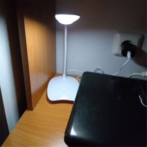 LED Desk Lamp Foldable Dimmable Touch Table Lamp DC5V USB Powered table Light 6000K night light touch dimming portable lamp 5