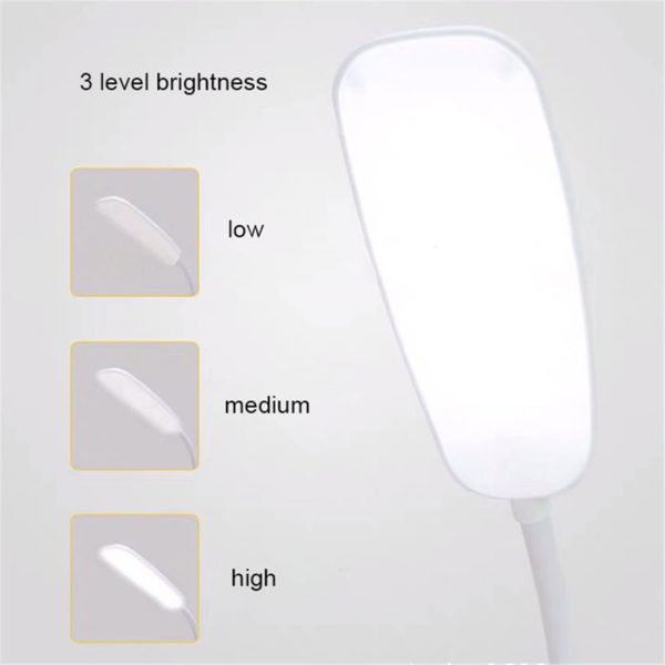 LED Desk Lamp Foldable Dimmable Touch Table Lamp DC5V USB Powered table Light 6000K night light touch dimming portable lamp 4