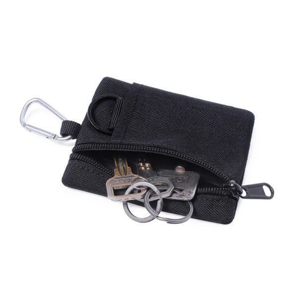 Tactical Wallet EDC Molle Pouch Portable Key Card Case Outdoor Sports Coin Purse Hunting Bag Zipper Pack Multifunctional Bag 2