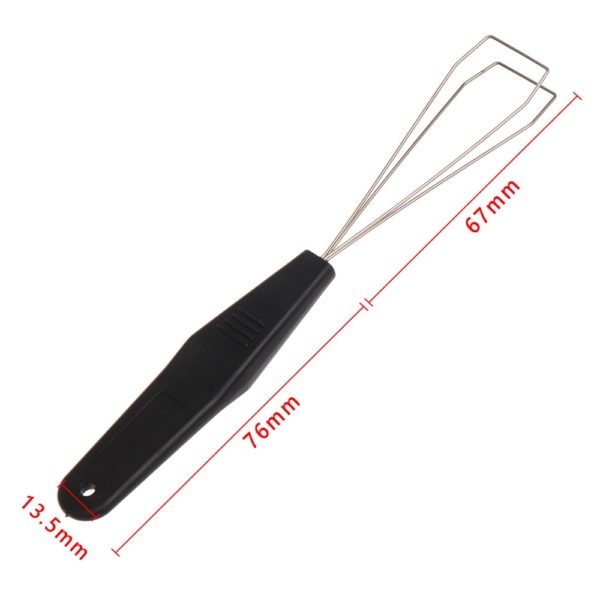 1PC Useful Keyboard Key Keycap Puller Remover With Unloading Steel Cleaning Tool Keycap Starter Keyboard Dust Cleaner Aid 6
