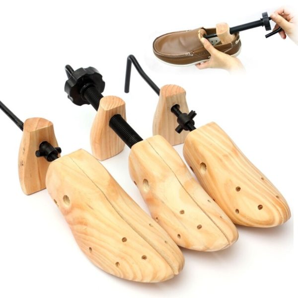 1 Pcs Men/Women Solid Wood Shoe Rack Adjustable Shoe Stretcher All-purpose Diy Enlarged Shaped Shoe Expander Shoe Display Holder 6